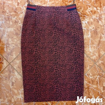 Párducmintás hosszú szoknya 