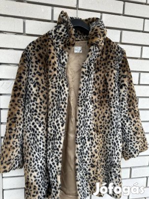 Párducszőrme kabát - Újszerű