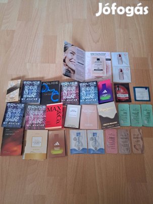 Parfüm, EDT,krém minták eladók