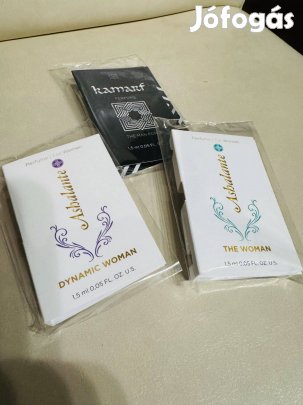 Parfüm illatminta 1ml női és férfi illat