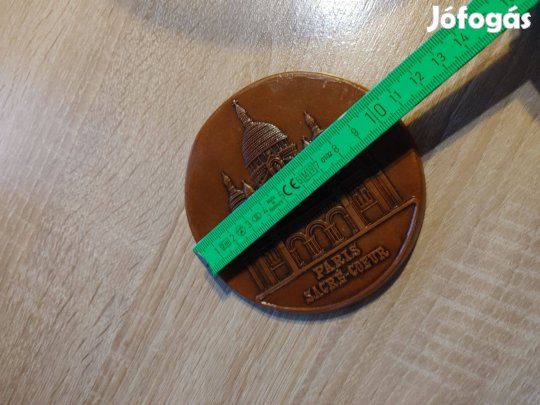 Paris Sacré Coeur kerámia falidísz