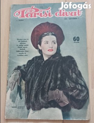 Párisi divat 1940-1941 számai (4 db egyben)