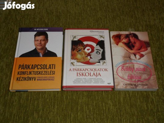 Párkapcsolati kézikönyv + A párkapcsolatok iskolája + A boldog párok b