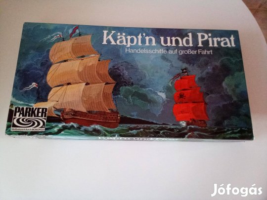 Parker társasjáték NSZK 1970-es évek