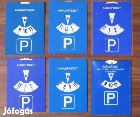 Parkolóórák (Parkolási idő méréséhez)