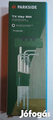 Parkside 11 darabos Torx készlet - Új