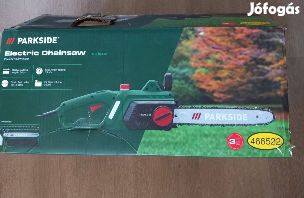 Parkside 1600W új elektromos láncfűrész
