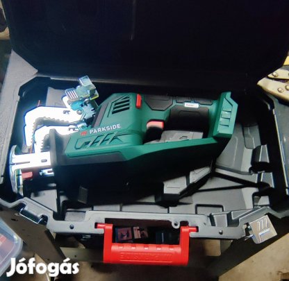 Parkside 20V cserjevágó akkumulátoros fűrész Új