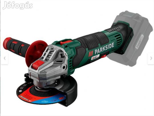Parkside 20Volt akkus flex sarokcsiszoló új 3 év gari ingyen szállítás