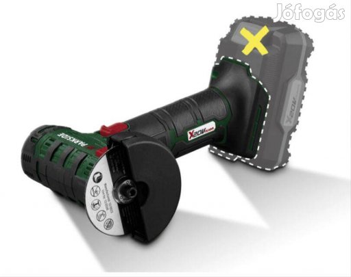 Parkside 20 Voltos akkus flex sarokcsiszoló új bontatlan 3 év garancia