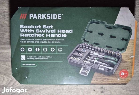 Parkside 39 részes dugókulcs készlet 