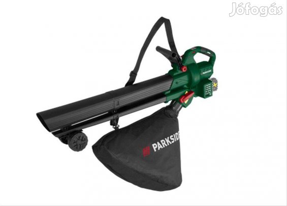 Parkside 40 Voltos akkus lombszívó aprítóval+lombfújó, új, 3 év gari