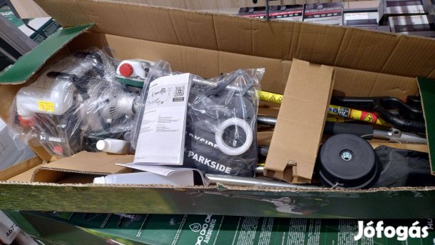 Parkside 4in1 benzines kombigép -fűkasza, láncűrész, szegély és sövény