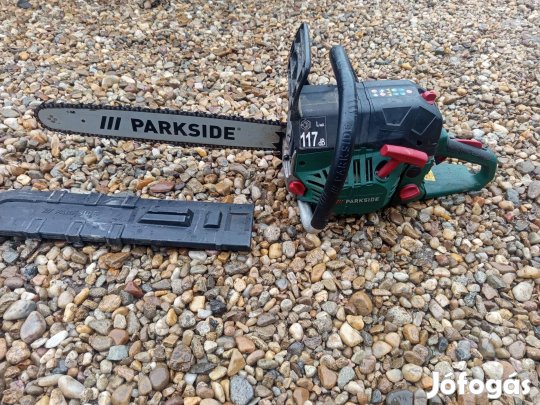 Parkside 53ccm benzinmotoros láncfűrész, fűrész 