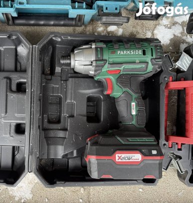 Parkside Csavarbehajtó Új akksival!