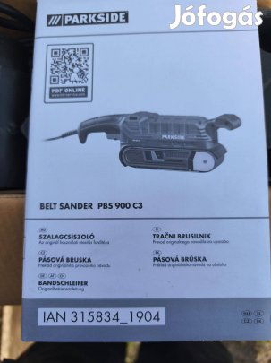 Parkside PBS 900 szalagcsiszoló