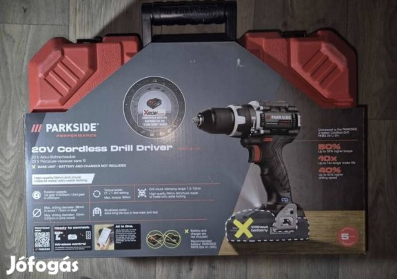 Parkside Pabs 20-Li D4 60nm fúró-csavarozó