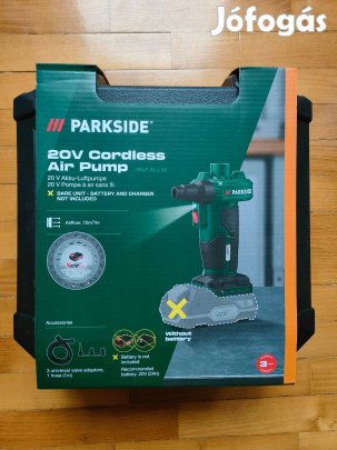 Parkside Palp20 20 Volt akkus légpumpa légfújó levegőfújó új 3 év gari