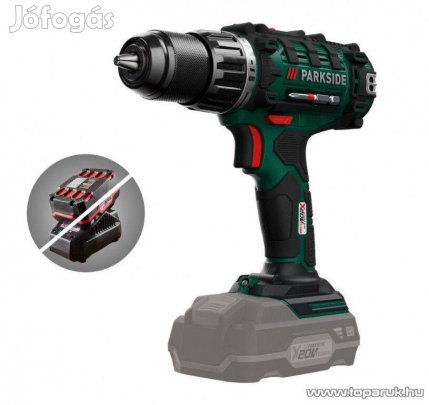 Parkside Pbsa 20 1 fokozatúfúró - akku nélkül