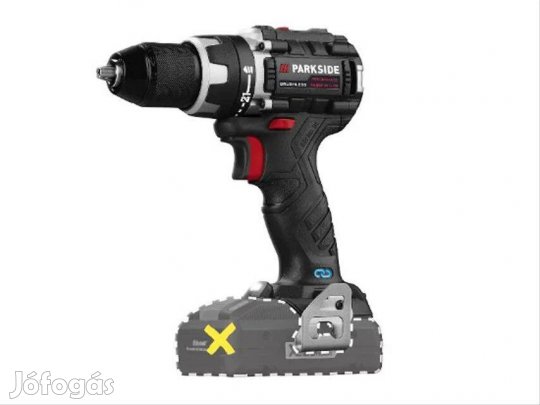 Parkside Performance Pabsp 20 Volt akkus fúró-csavarozó 60Nm 5 év gari