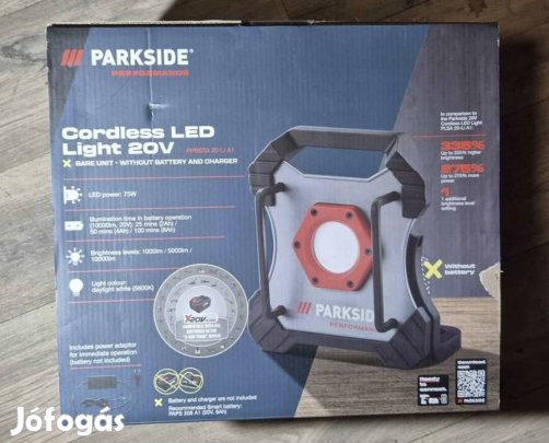 Parkside Performance Ppbsta 20-Li A1 reflektor
