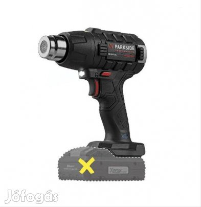 Parkside Performance Pphlga 20 Volt akkus hőlégfúvó hőlégfújó 5év gari