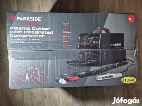 Parkside Performance plazmavágó kompresszorral Ppsk 40 B2