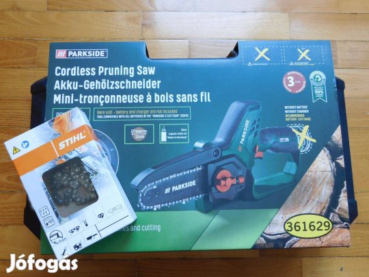 Parkside Pghsa 12 Li A1 akkus mini láncfűrészhez új Stihl lánc