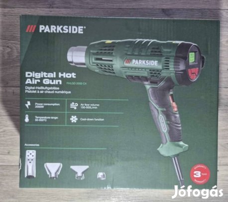 Parkside Phlgd digitális hőlégfúvó 2000w C4