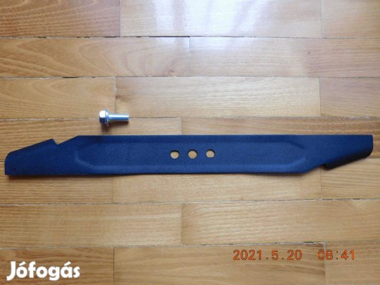 Parkside Prma 40 akkus fűnyíróhoz új eredeti vágókés, kés + csavar