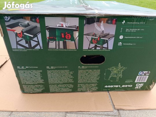 Parkside Ptks 2200 A1 asztali körfűrész fűrész cirkula