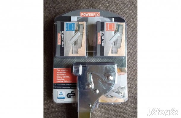 Parkside Tűzőkalapács 6 - 12 mm-es tűzőkapcsokhoz Acél, műanyag Power