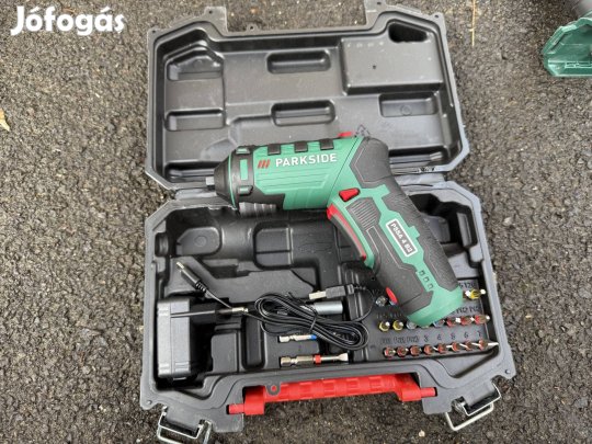 Parkside akkumulátoros csavarozó (új)