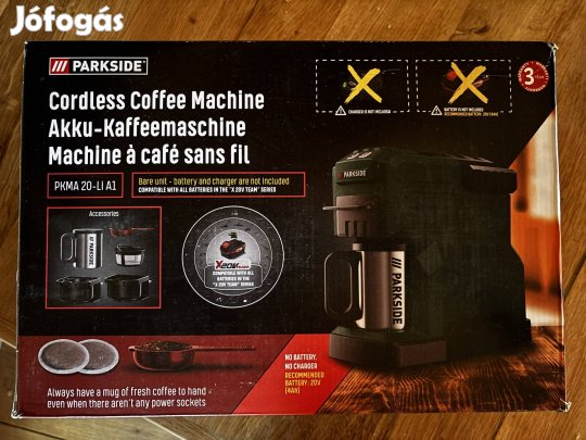 Parkside akkumulátoros kávéfőző