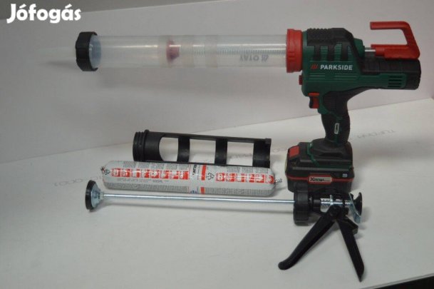 Parkside akkus 20V ragasztópisztoly, kinyomó Pkpa 20-Li Nagytartályos