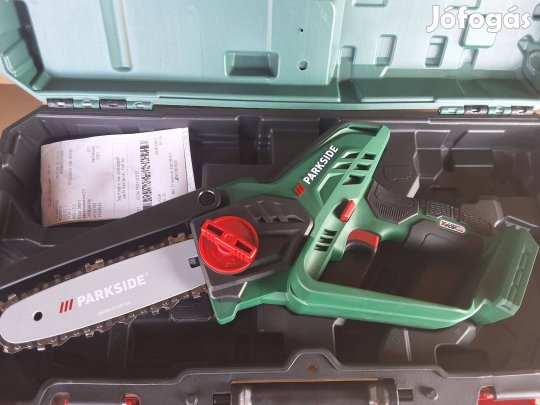 Parkside akkus cserjevágó, láncfűrész 20 Li-C3,15cm-es vágáshossz
