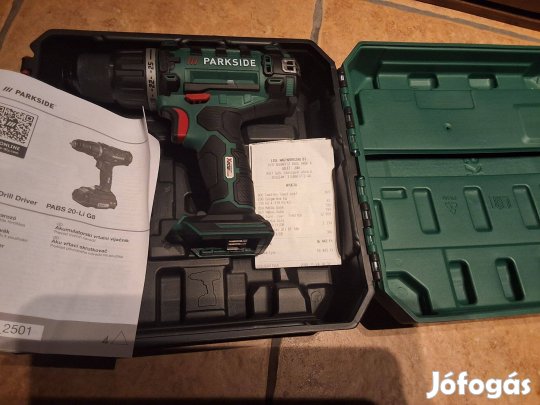 Parkside akkus fúró -csavarozó,új,garanciális