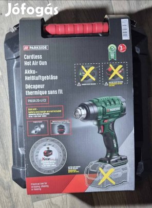 Parkside akkus hőlégfúvó 20V Phlga 20-Li C2
