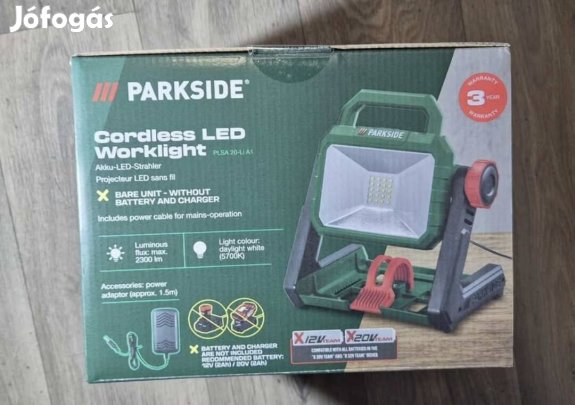 Parkside akkus led reflektor Plsa 20-Li A1