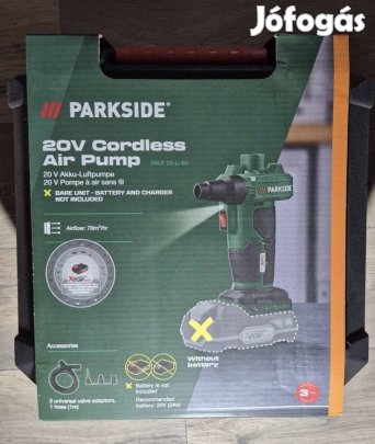 Parkside akkus légfúvó Palp 20-Li B2