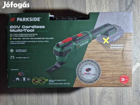 Parkside akkus multifunkciós szerszám Pamfw 20-Li C3