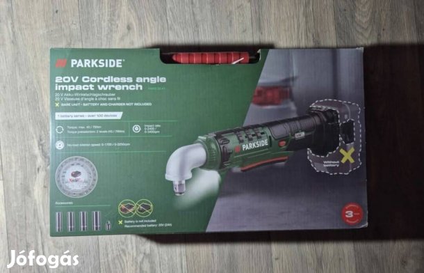 Parkside akkus sarok csavarozó/ ütvecsavarozó Paws 20-Li A1