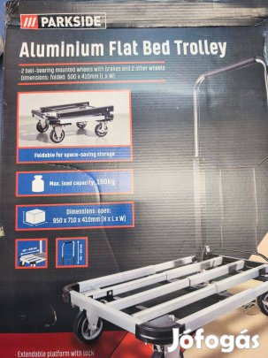 Parkside aluminium szállító kocsi Új