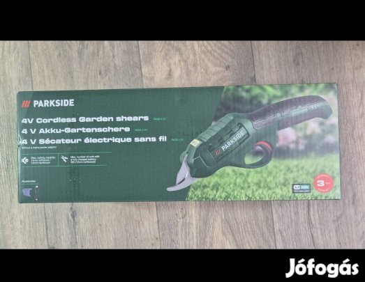 Parkside beépített akkus metszőolló Pags 4 A1
