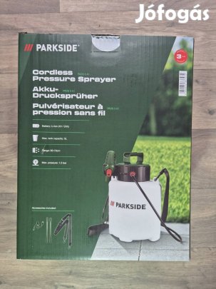 Parkside beépített akkus permetező PADS 5 A1