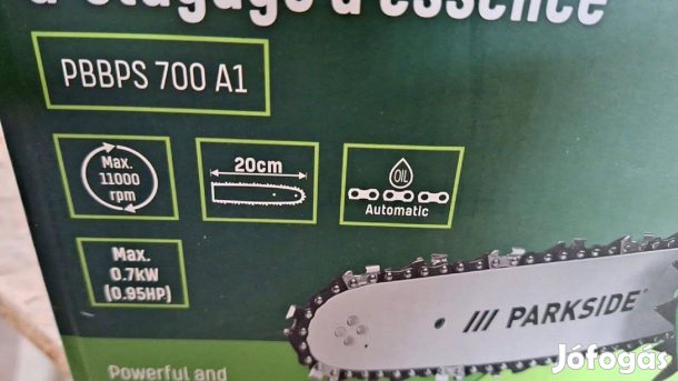 Parkside egy kezes láncfűrész 2