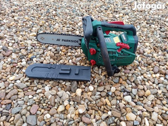 Parkside egykezes gallyazó felső markolatos láncfűrész, fűrész 