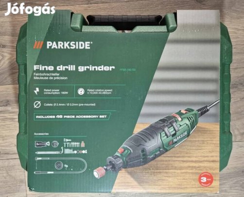 Parkside elektromos multicsiszoló készlet állvánnyal