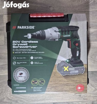 Parkside gipszkarton csavarozó 20-Li B2