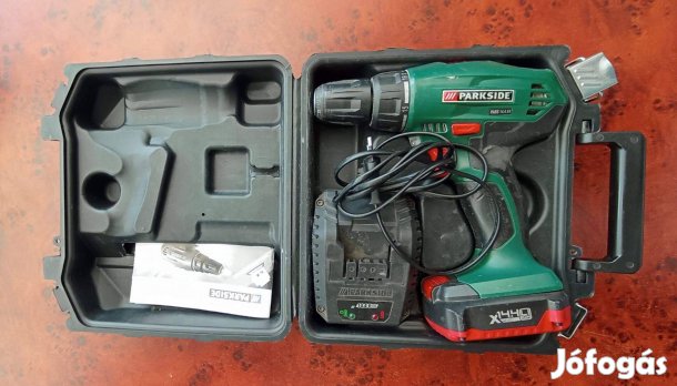 Parkside gyorstokmányos akkus fúrógép